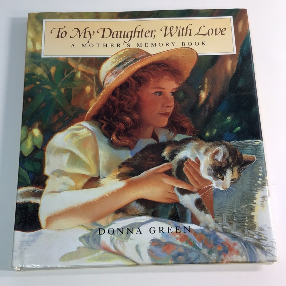 To My Daughter, With Love  A Mother's Memory Book to fill out and pass down 💖